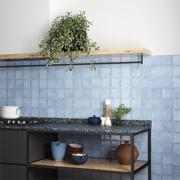 100x100mm Equipe Ceramicas - Altea Ash Blue