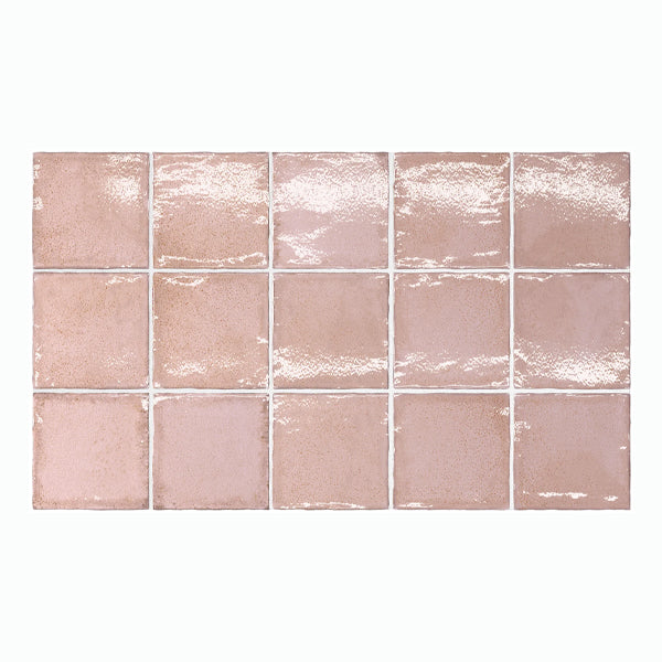 100x100mm Equipe Ceramicas - Altea Dusty Pink