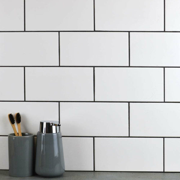 100x200mm Classic White Wall Tile – Tilermade P/L