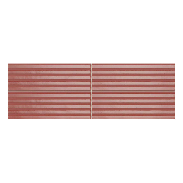 50x150mm Self Style - Mini Subway Denim (Stripes) Gloss