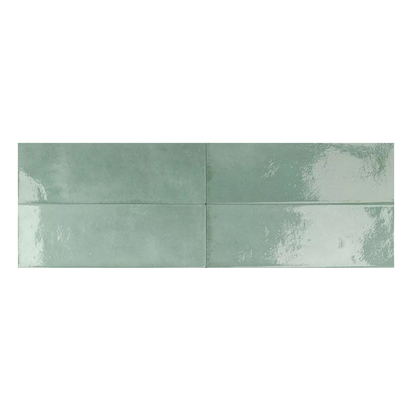 50x150mm Self Style - Mini Subway Green Gloss