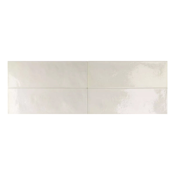 50x150mm Self Style - Mini Subway Off White Gloss