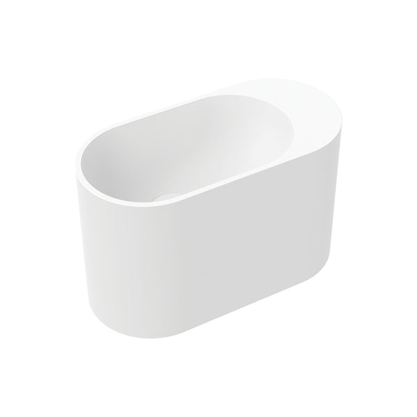 Ari Solid Surface Wall Basin, No Tap Hole