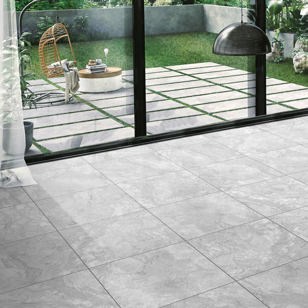 600x600mm Everstone - Romestone Argento