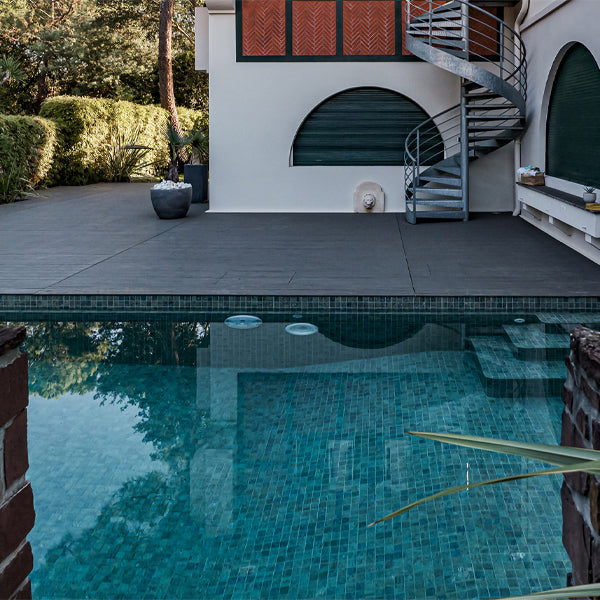 365x365mm Ezarri Pool Mosaic - Zen Stone Bali Stone 50mm Matt