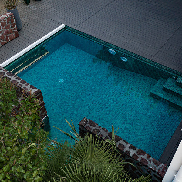 365x365mm Ezarri Pool Mosaic - Zen Stone Bali Stone 50mm Matt