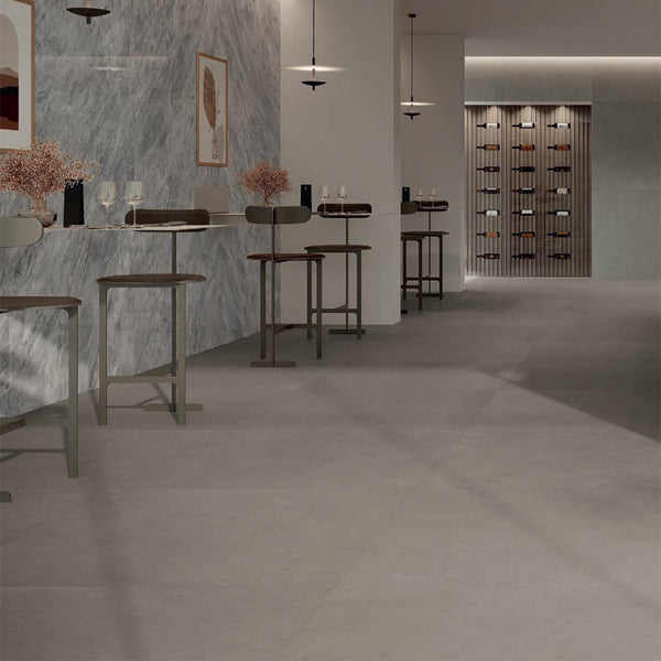 600x600mm Ariostea (Iris FMG) - Balance Dark Grey Natural