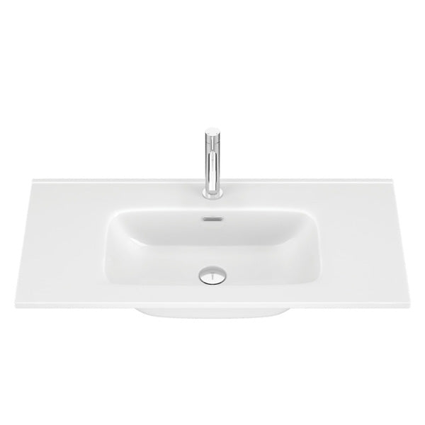 Joli Gloss Full Depth Ceramic Basin Top 900mm 1TH