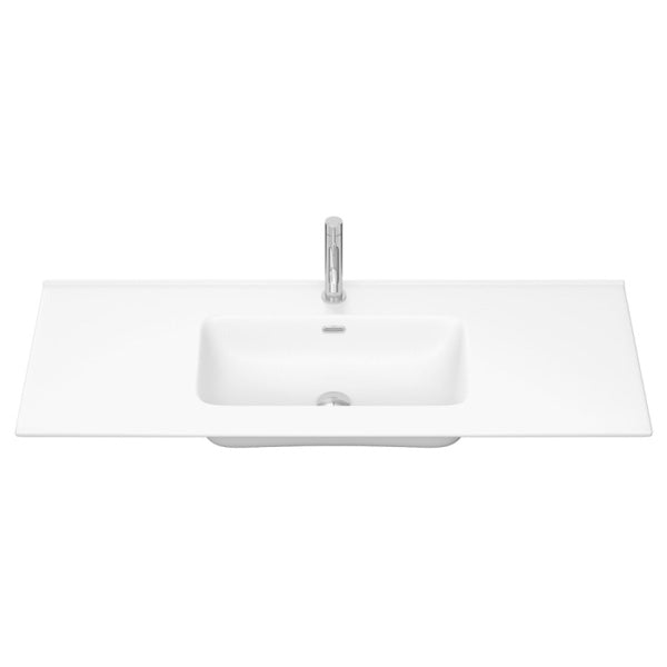 Joli Matte Full Depth Ceramic Basin Top 1200mm 1TH