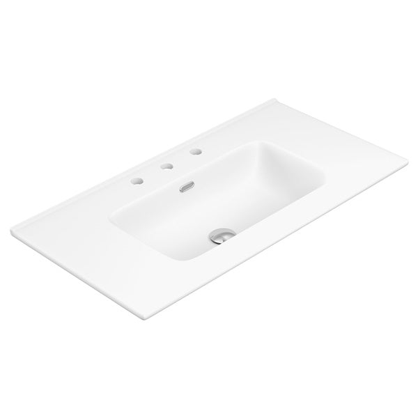 Joli Matte Full Depth Ceramic Basin Top 900mm 3TH