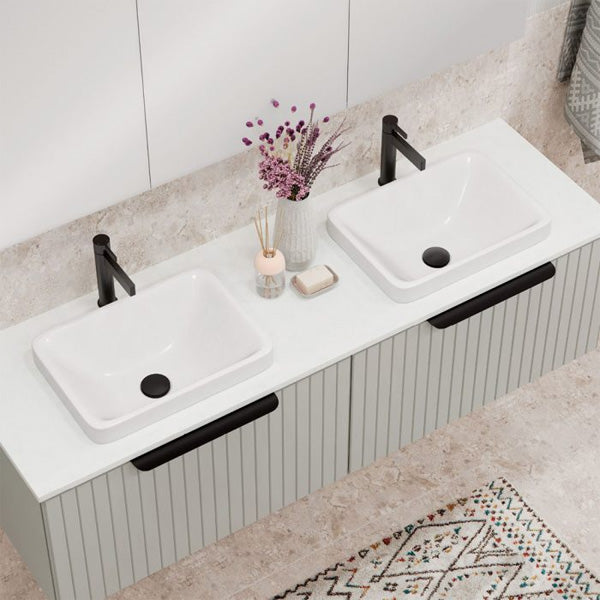 Kados Solid Surface Semi-Inset Basin