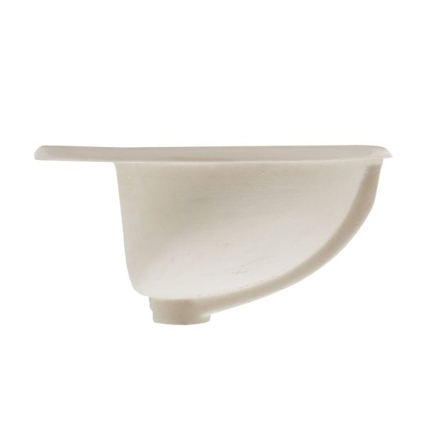 RAK Jessica Ivory Fully-Inset Basin, 1 Tap Hole