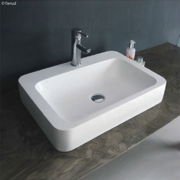 Rondo 600 Cast Stone Above Counter Basin