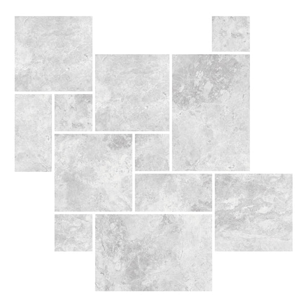 Stoneworld - Tundra White Modular (French Pattern)