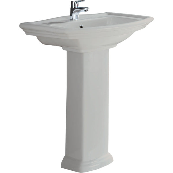 RAK Washington Ivory Pedestal Basin