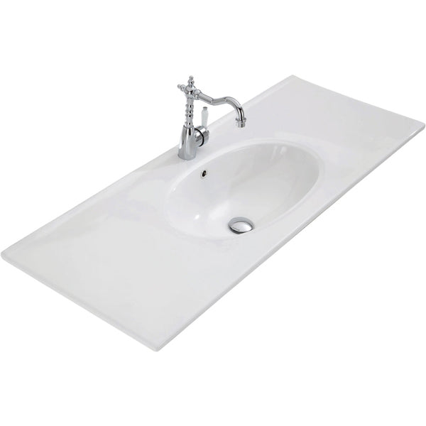 Rotondo Full Depth Ceramic Basin-Top 1200