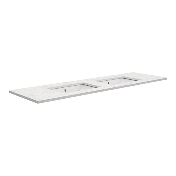 Sarah Bianco Marble 1500 Undermount Basin-Top, Double Bowl