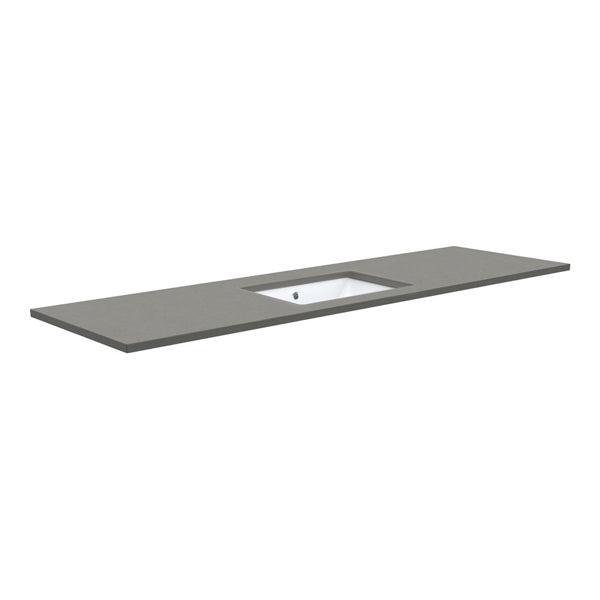 Sarah Dove Grey 1500 Undermount Basin-Top, Single Bowl