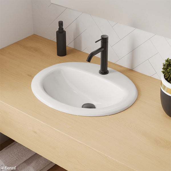 Stella Fully-Inset Basin, 1 Tap Hole